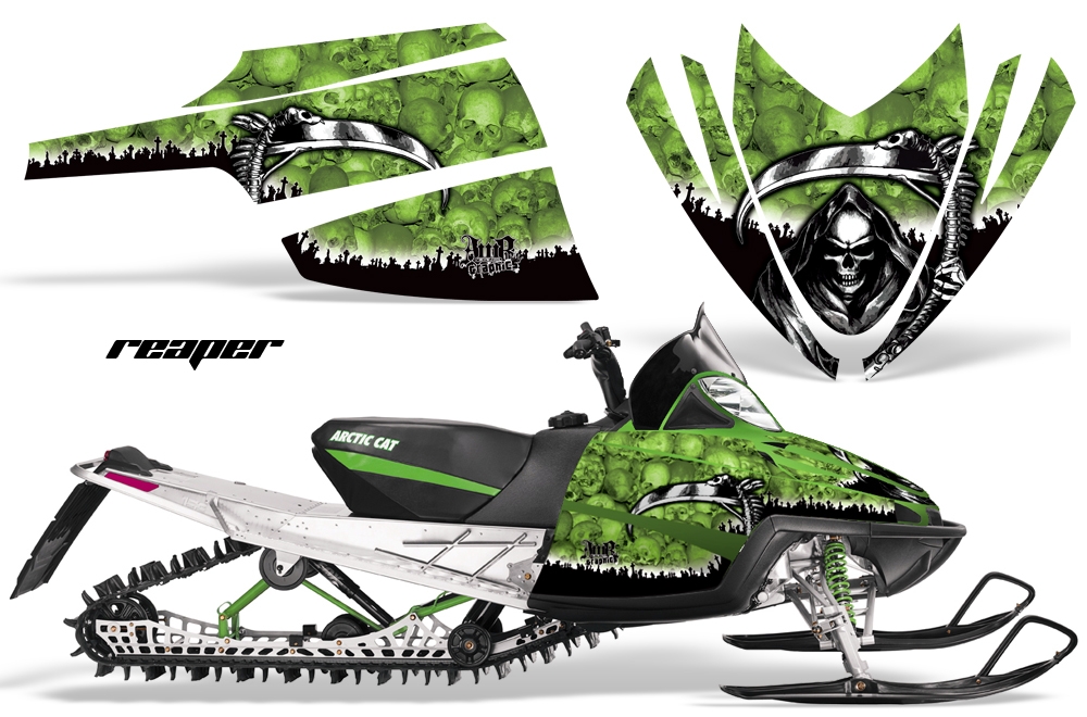 Arctic Cat M Series Graphics Kit REAPER GREEN